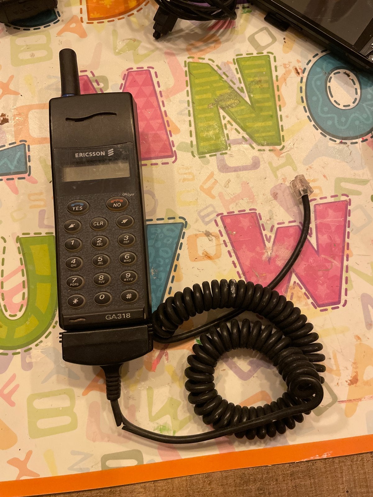 Vintage Ericsson GA318 Mobiele Telefoon - Klassiek Model, Gebruikt, Geen camera, Ophalen of Verzenden, Klassiek of Candybar
