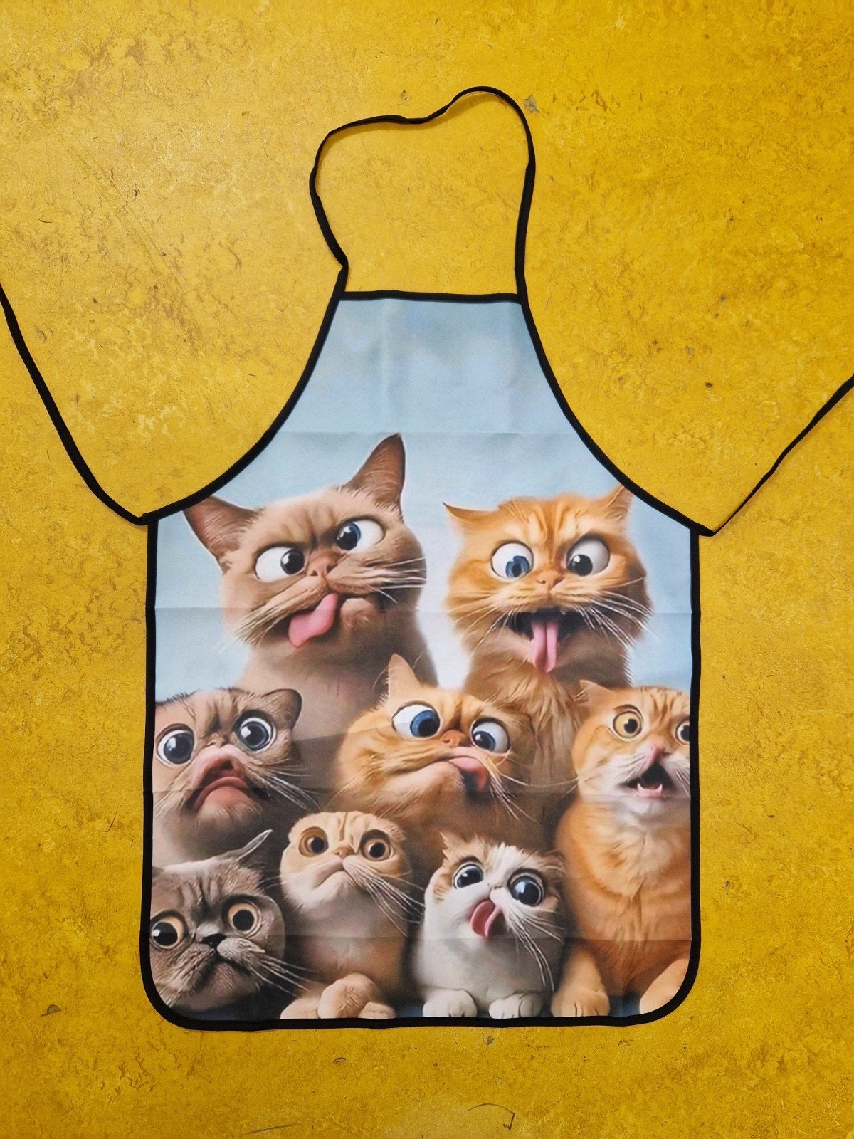 Kado-tip: grappig Nieuw keuken schort, Schort, Meerkleurig, Wasbaar, Nieuw
