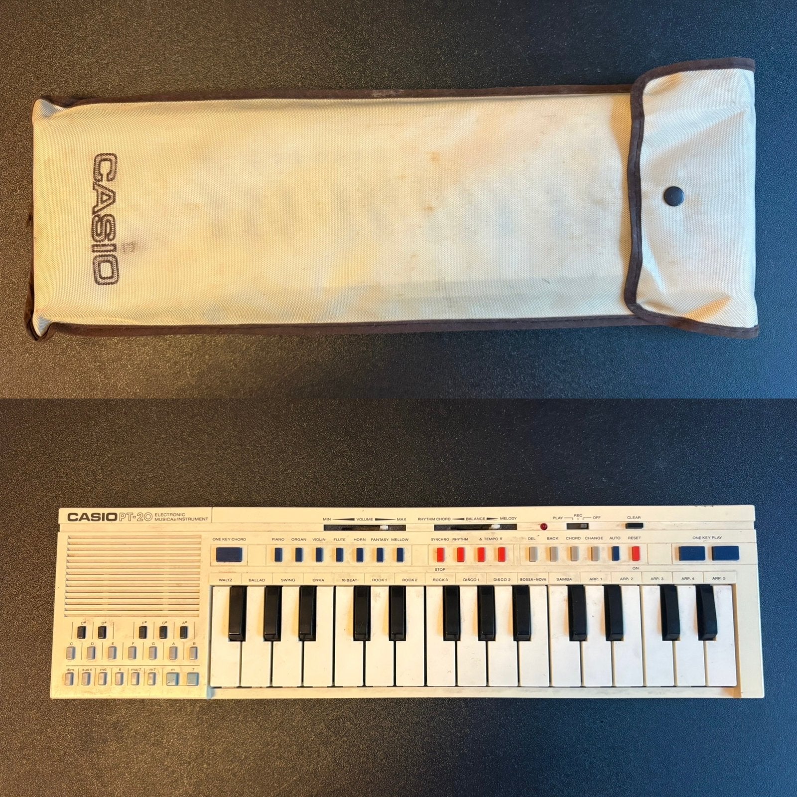 Vintage Casio PT-20 Retro collectors item, Ophalen of Verzenden, Gebruikt, Overige aantallen, Casio