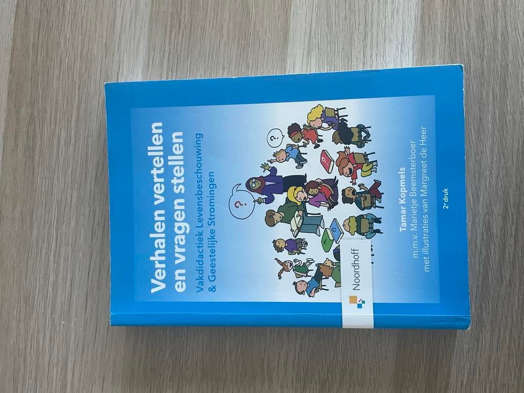 Verhalen vertellen en vragen stellen - Vakkdactiek Levensbes, Boeken, Studieboeken en Cursussen, Ophalen of Verzenden, Alpha, Zo goed als nieuw
