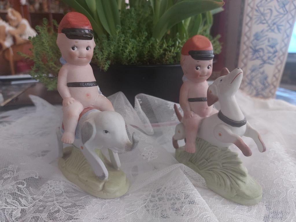 Kewpie popje , beeldje, Verzamelen, Ophalen of Verzenden, Zo goed als nieuw, Mens