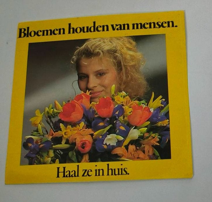 Sticker bloemen houden van mensen. Haal ze in huis., Ophalen of Verzenden, Zo goed als nieuw, Dier en Natuur