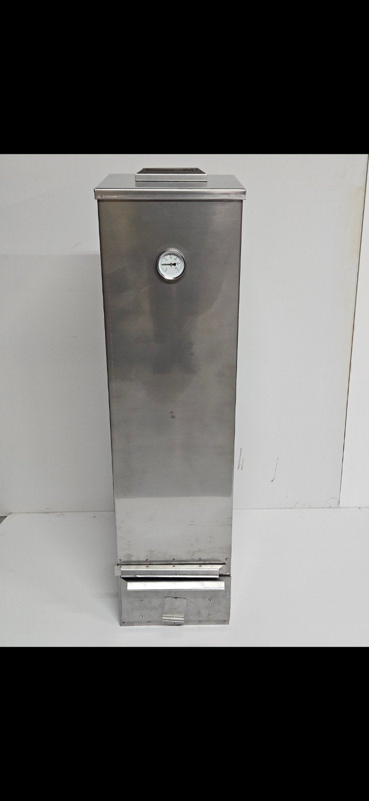 RVS Rookton met Thermometer - Perfect voor Warm Roke, Ophalen of Verzenden, Gebruikt, Onbekend