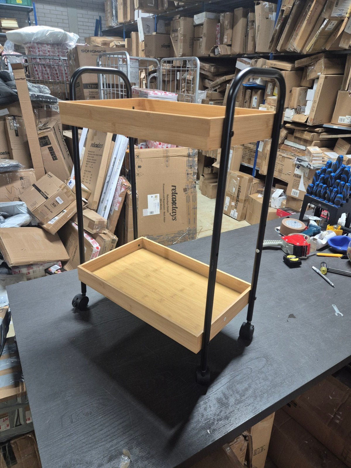 trolley, Ophalen