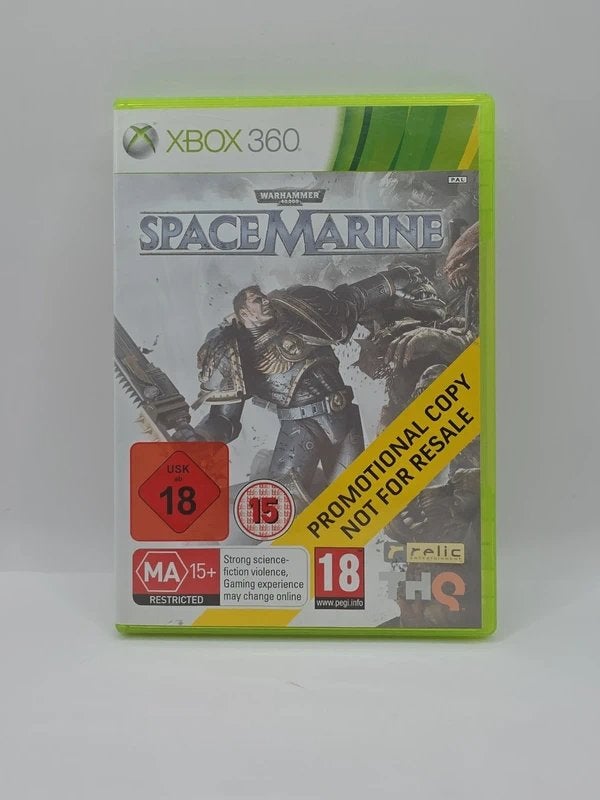 Warhammer Space marine Xbox 360 Promo CD, Vanaf 18 jaar, Ophalen of Verzenden, Zo goed als nieuw, Microsoft Corporation One Microsoft Way Redmond, WA 98052-6399 United States of America (Verenigde Staten) 📞 Telefoon: +1 425-882-8080 support@microsoft.com
