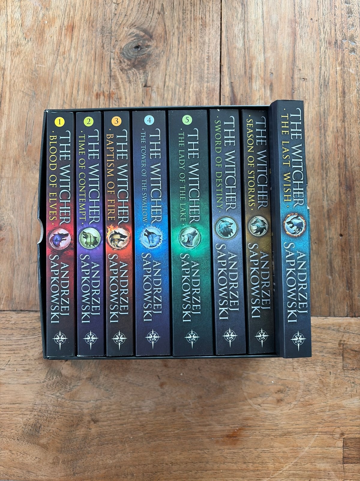 The Witcher Boeken Set - Complete 8-delige Serie, Ophalen of Verzenden, Gelezen
