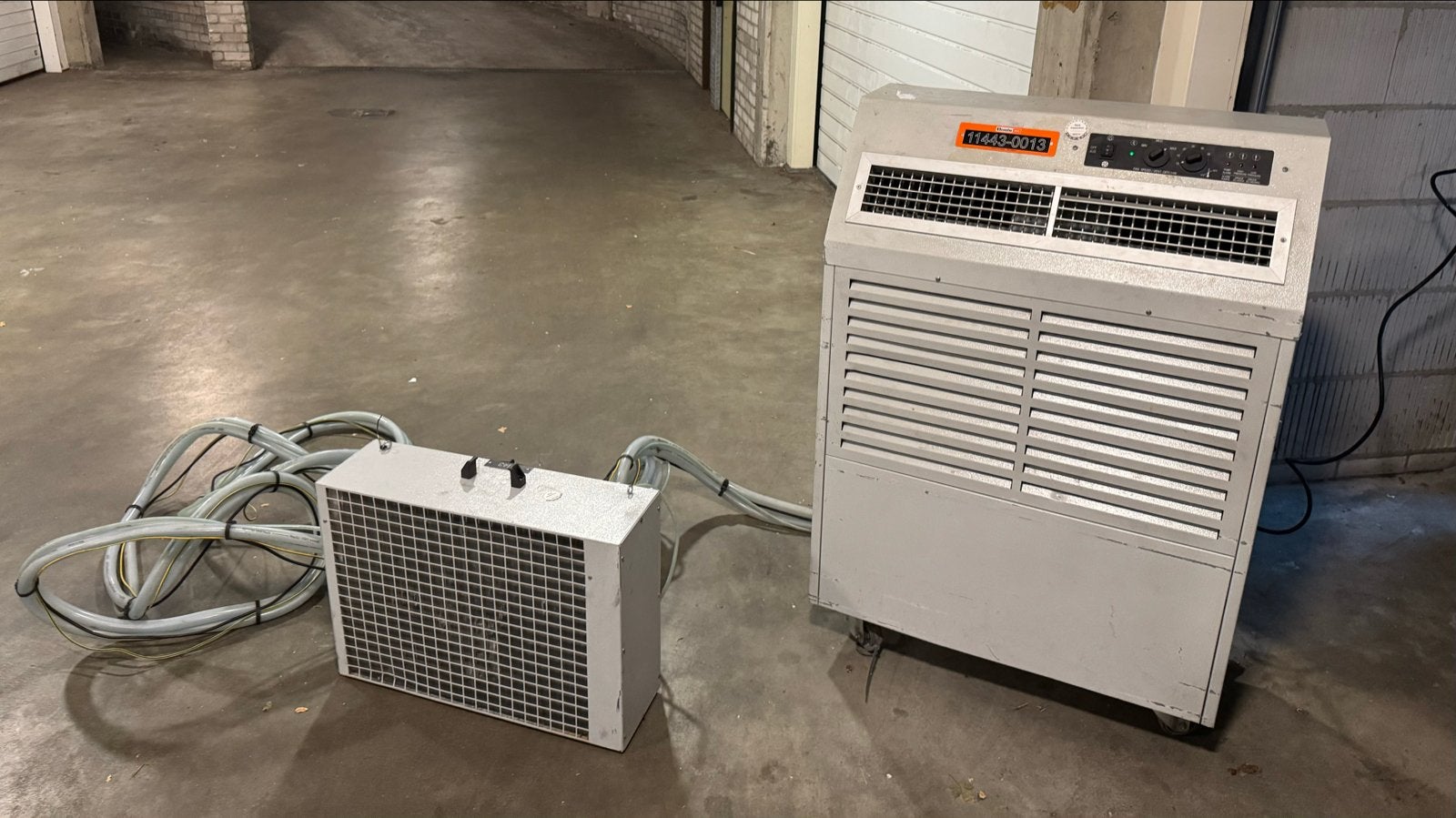 Mobiele industriele airconditioning (Fral FACSW22.0009), Ophalen, Gebruikt, 3 snelheden of meer, Koelen en Ontvochtigen