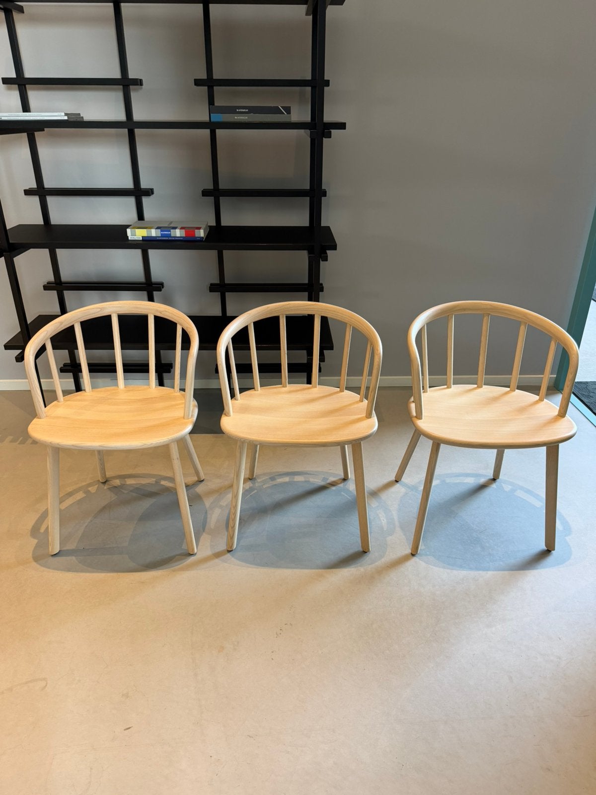 Pedrali Nym houten stoelen. Essen bleek. Prijs is voor 6 st, Ophalen, Bruin, Zo goed als nieuw, Vijf, Zes of meer stoelen