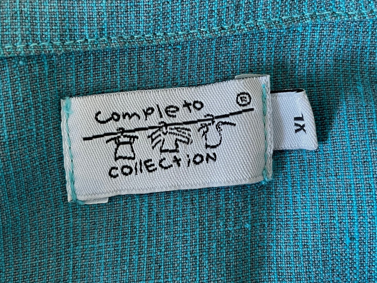 zomerse tuniek van het merk Completo- maat XL, Blauw, Blouse of Tuniek, COMPLETO, Ophalen of Verzenden