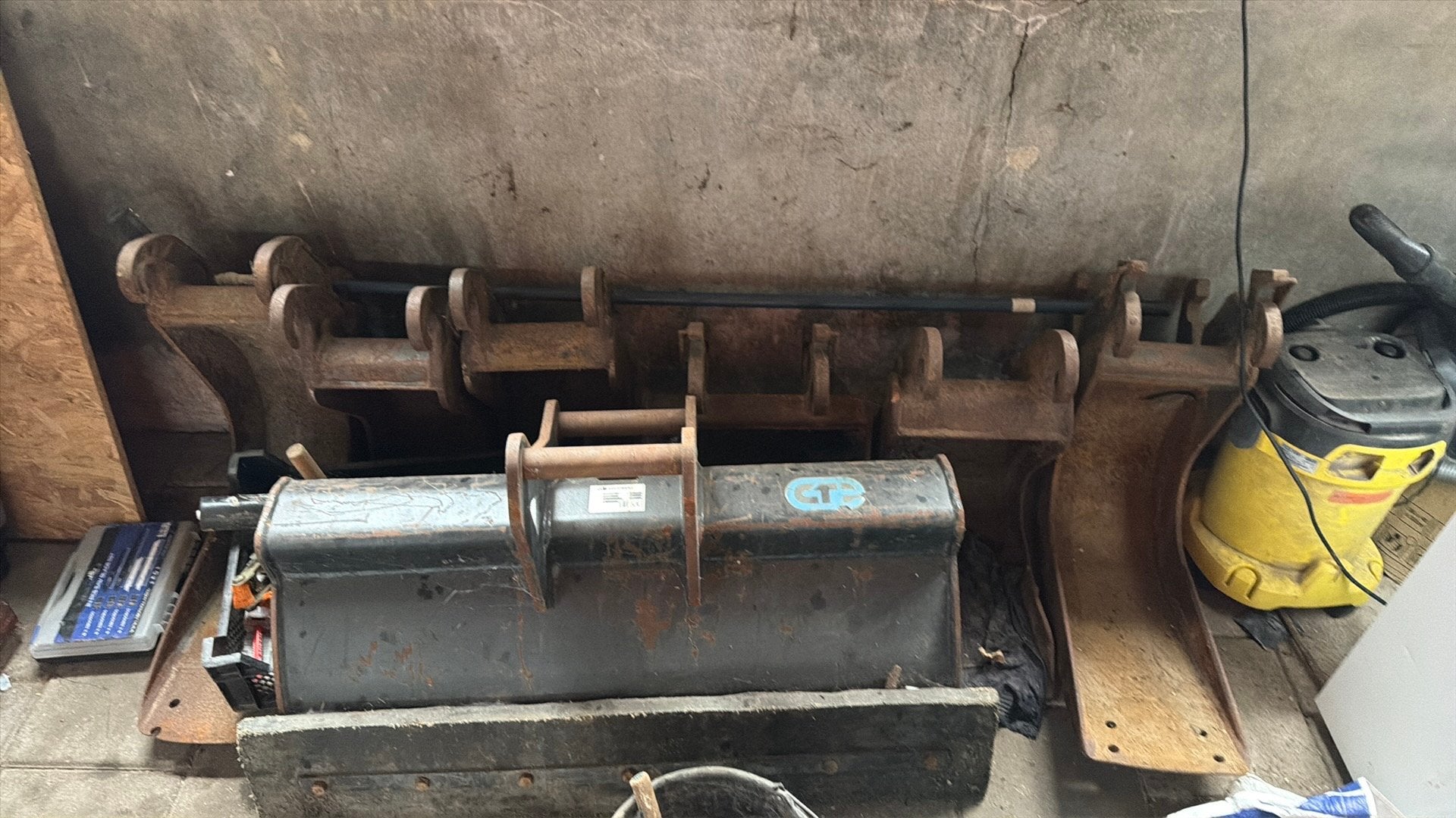 Minikraan bakken 7 stuks