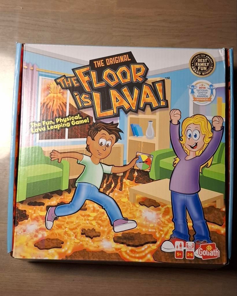 The floor is Lava, Ophalen, Gebruikt