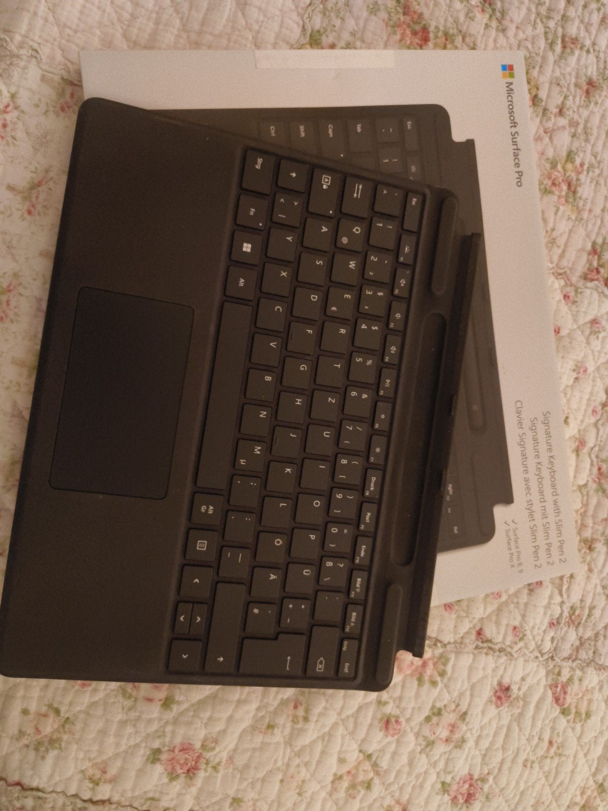 Microsoft Surface Pro Signature Keyboard Qwertz Duits, Computers en Software, Ophalen of Verzenden