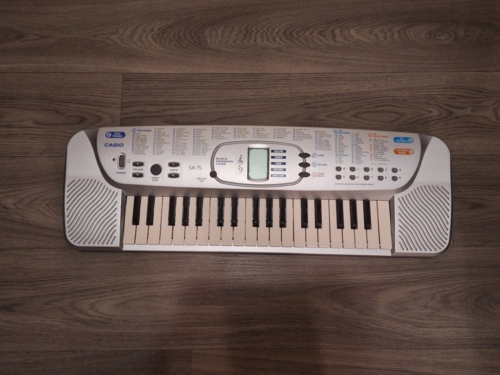 Casio SA-75 Keyboard, Ophalen, Gebruikt, Overige aantallen, Casio