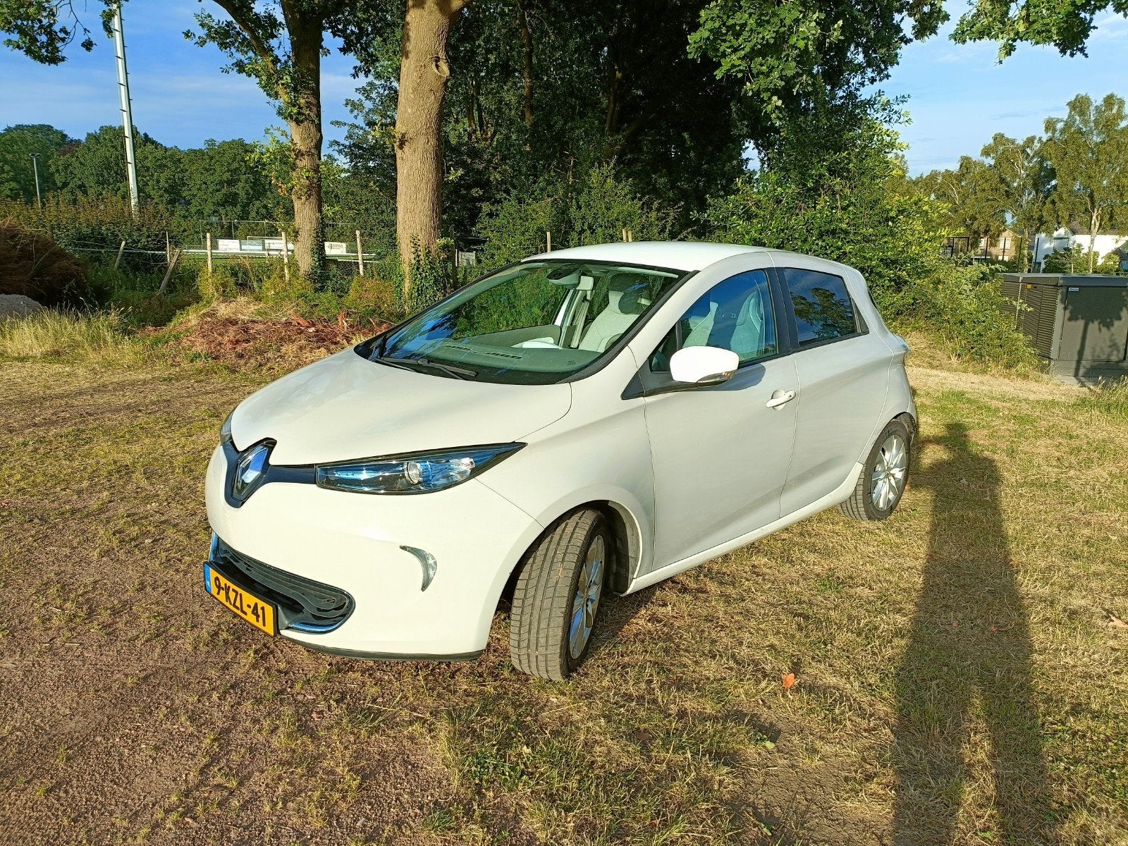 Renault ZOE E 2013 Grijs, Auto's, Stof, 58 pk, 31 min, Origineel Nederlands