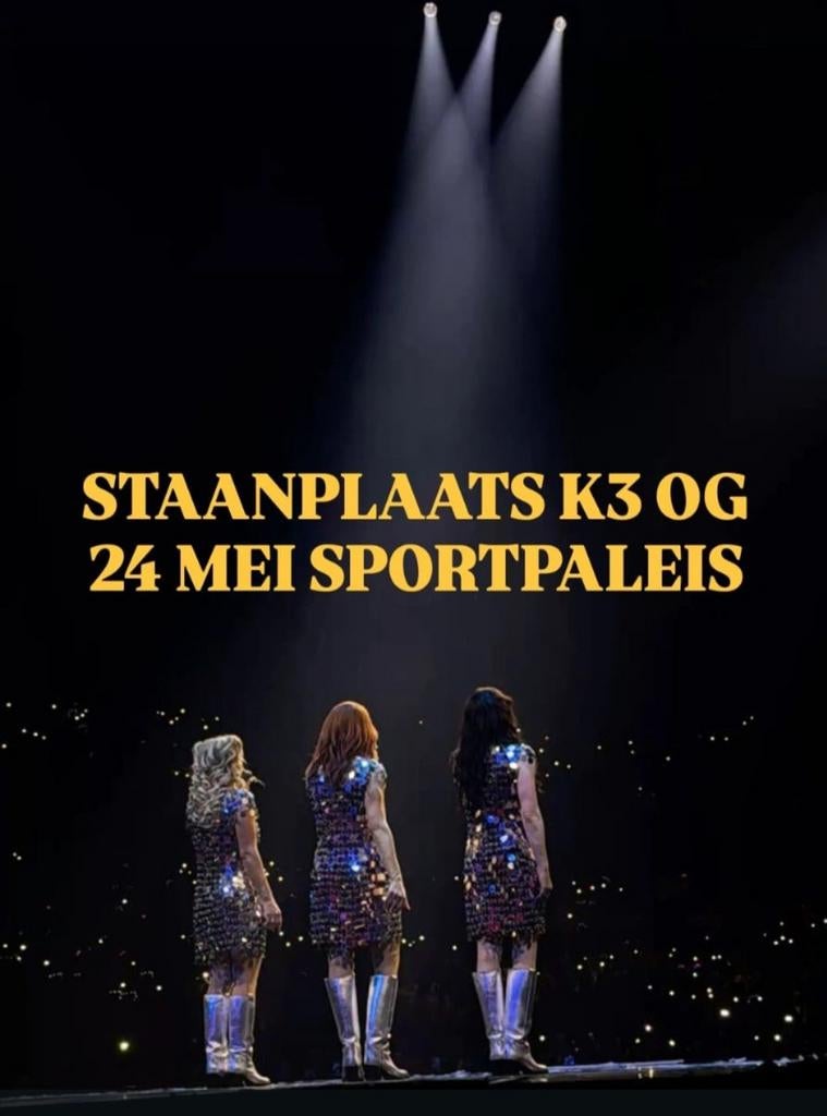 K3 staanplaats Antwerpen, Tickets en Kaartjes, Eén persoon