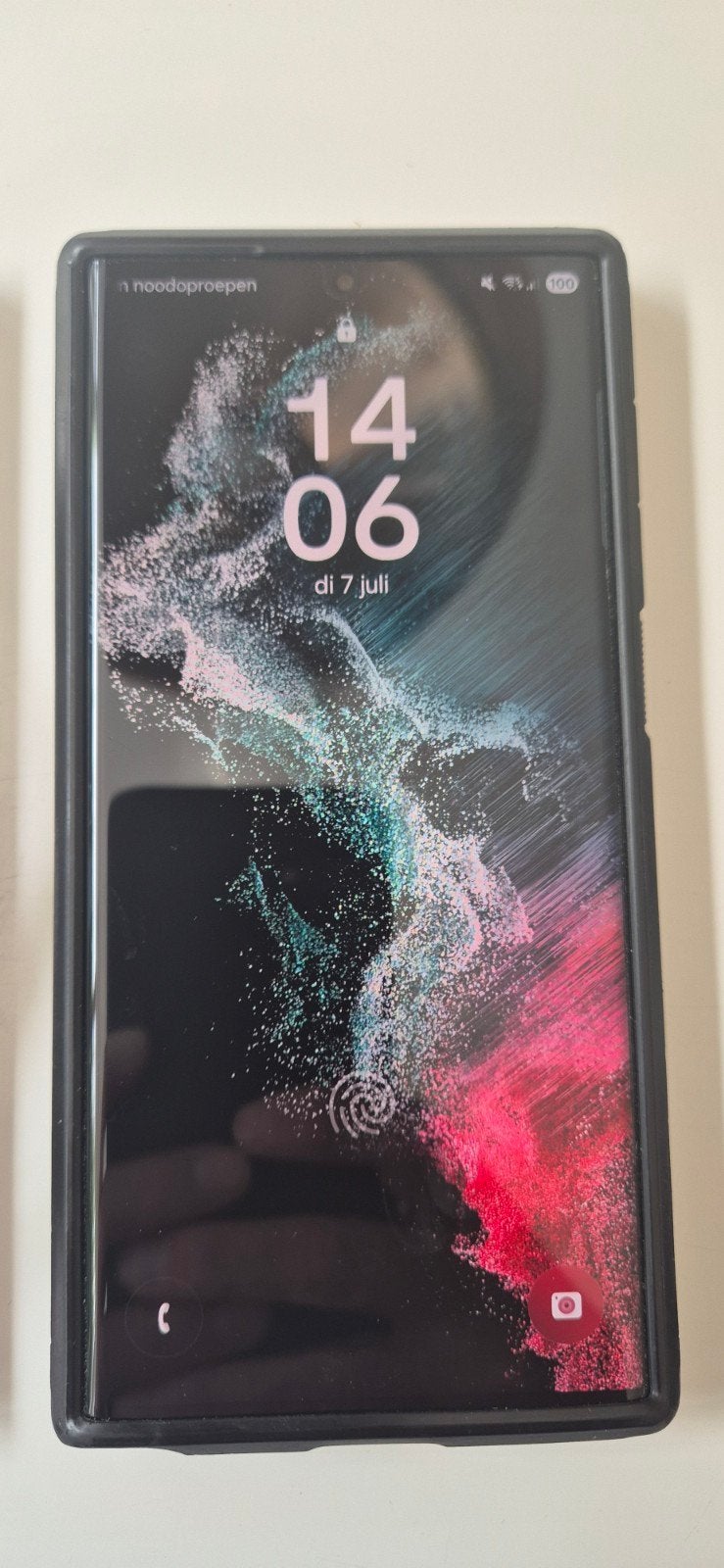 Samsung s22 ultra, Telecommunicatie, Mobiele telefoons | Samsung, Gebruikt, Zwart, Touchscreen, Ophalen of Verzenden