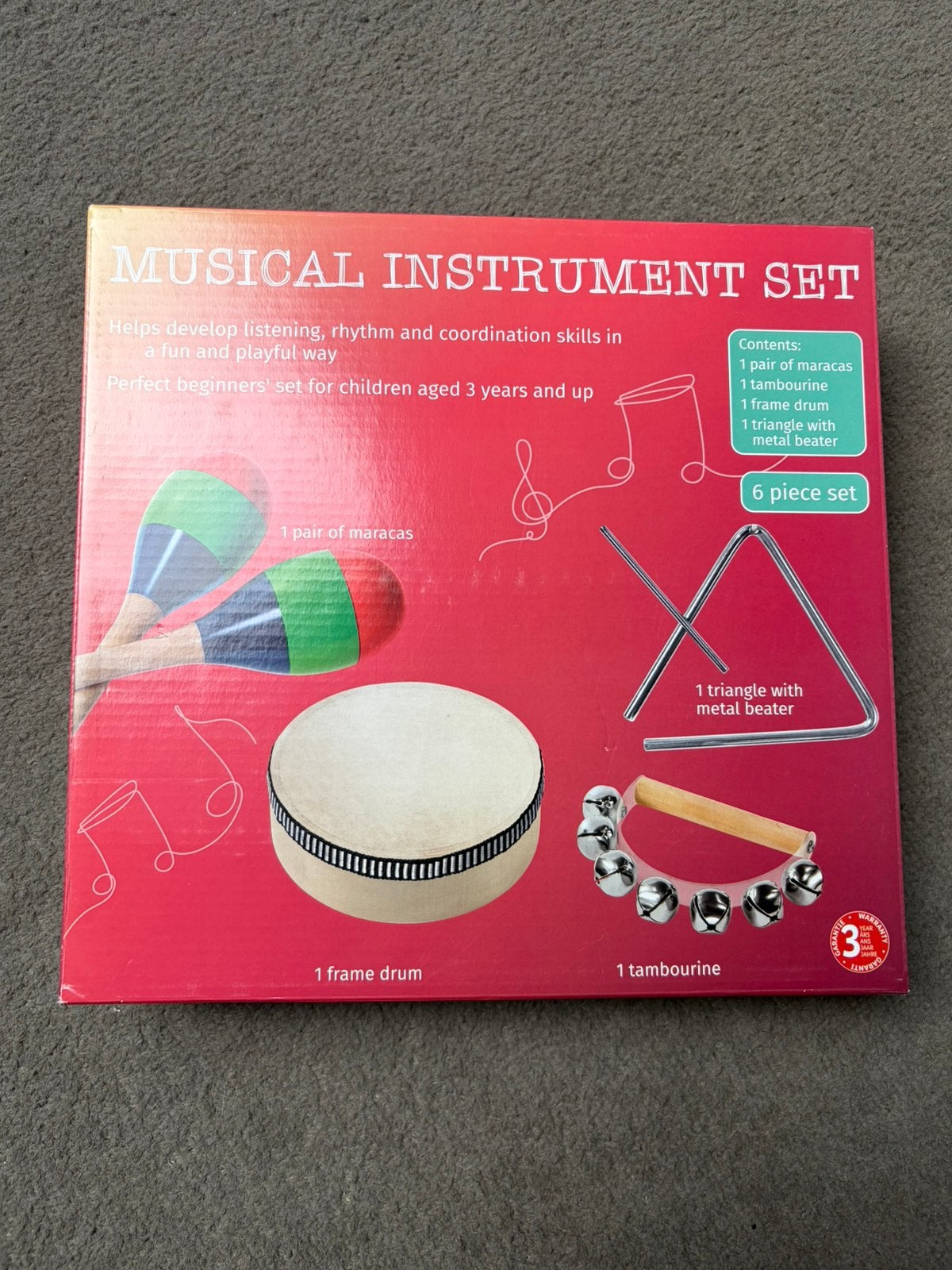 Speelgoed muziekinstrumenten, Ophalen of Verzenden, Nieuw