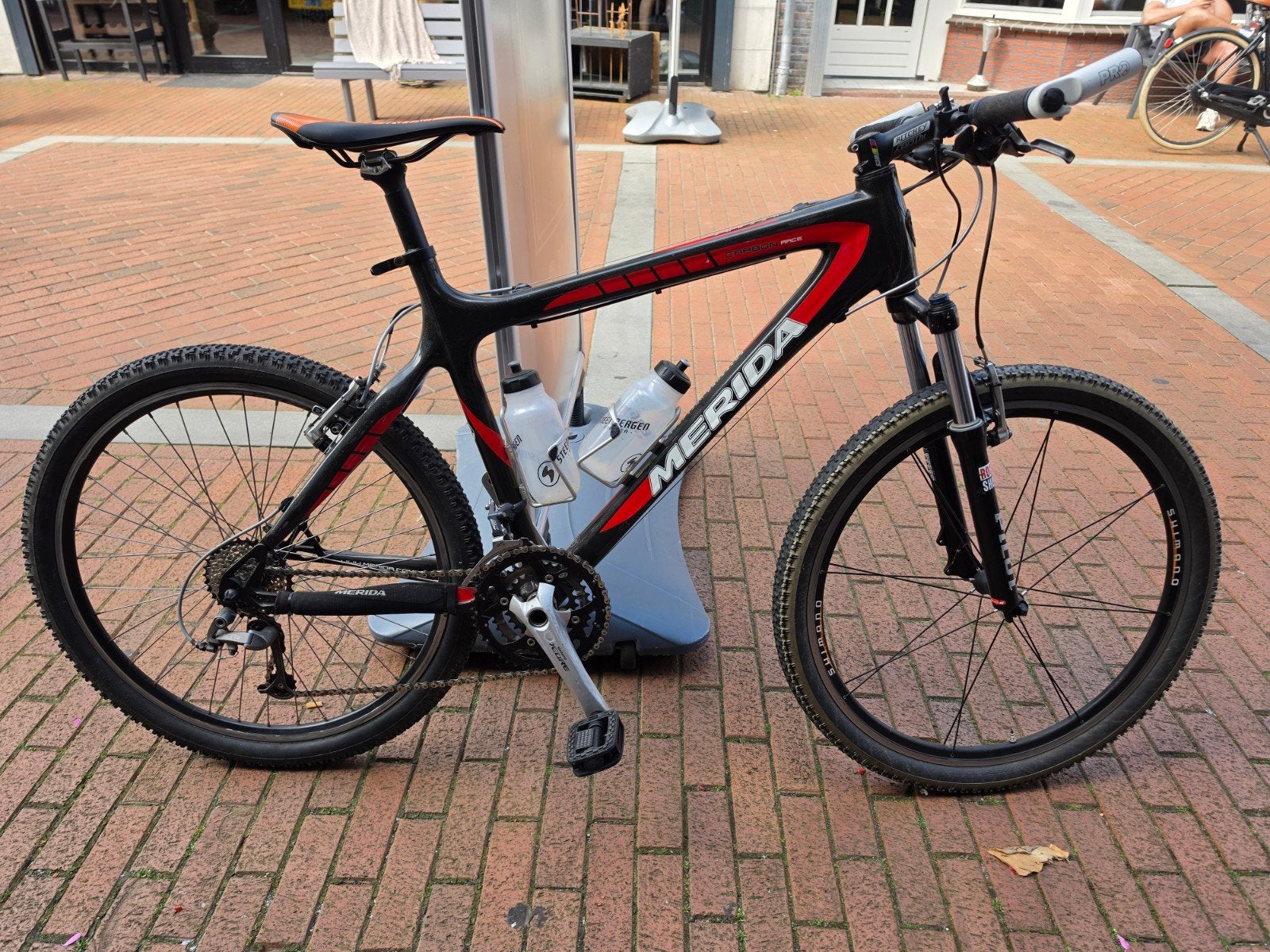Merida Carbon Race Mountainbike - Zeer Goede Staat, Fietsen en Brommers, Fietsen | Mountainbikes en ATB, Merida, Hardtail, Heren