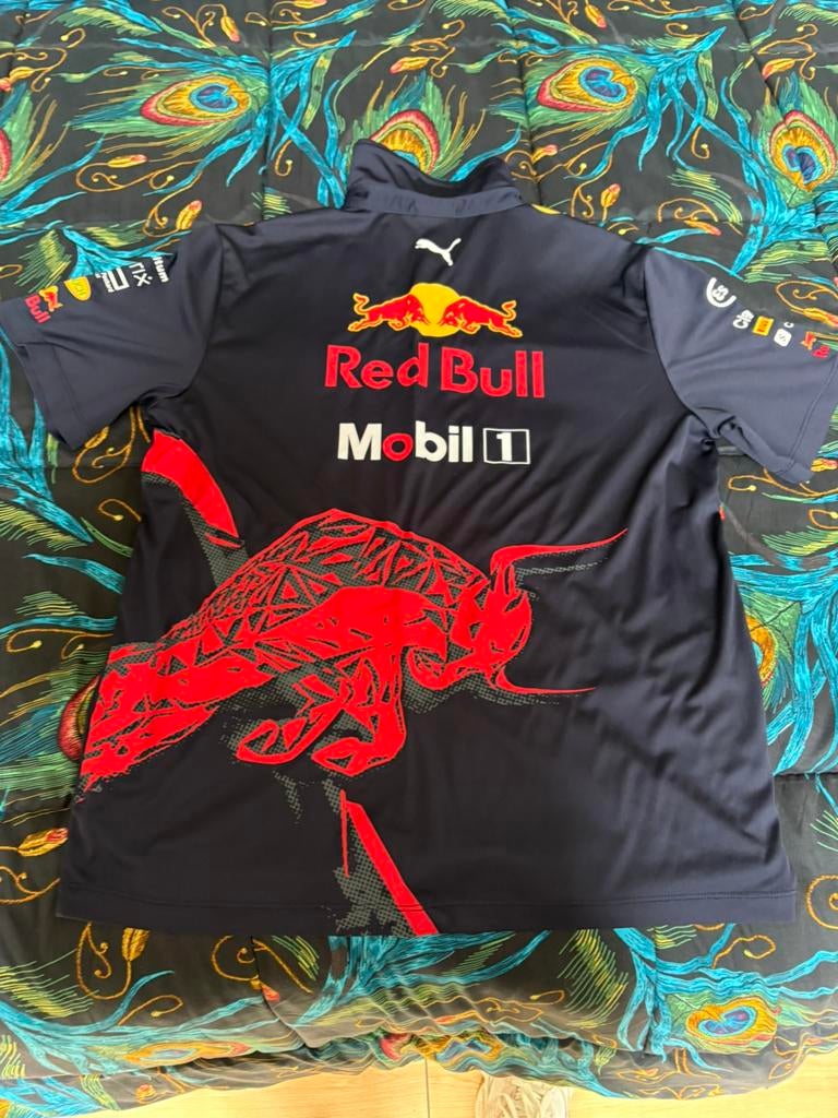 Red bull ( max Verstappen), Ophalen of Verzenden, Zo goed als nieuw, Jongen of Meisje, Shirt of Longsleeve