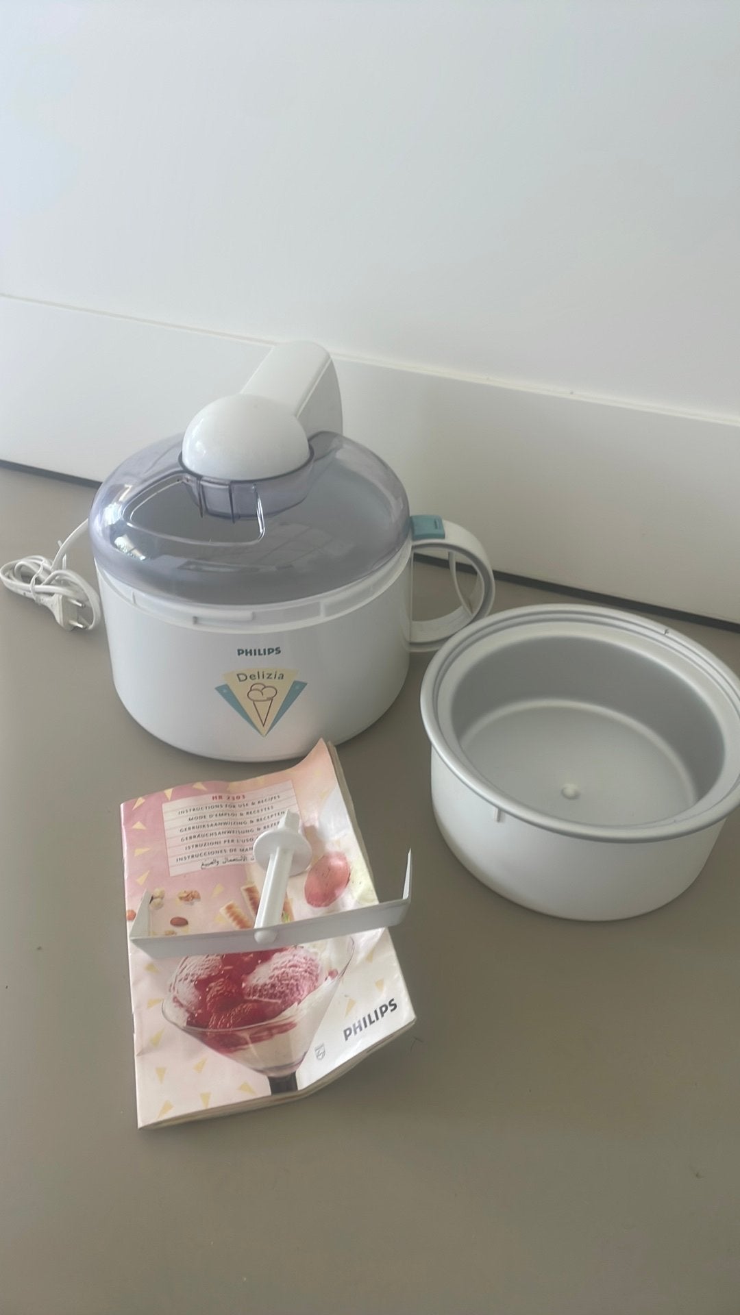 Philips ijsmachine, Ophalen of Verzenden, Gebruikt