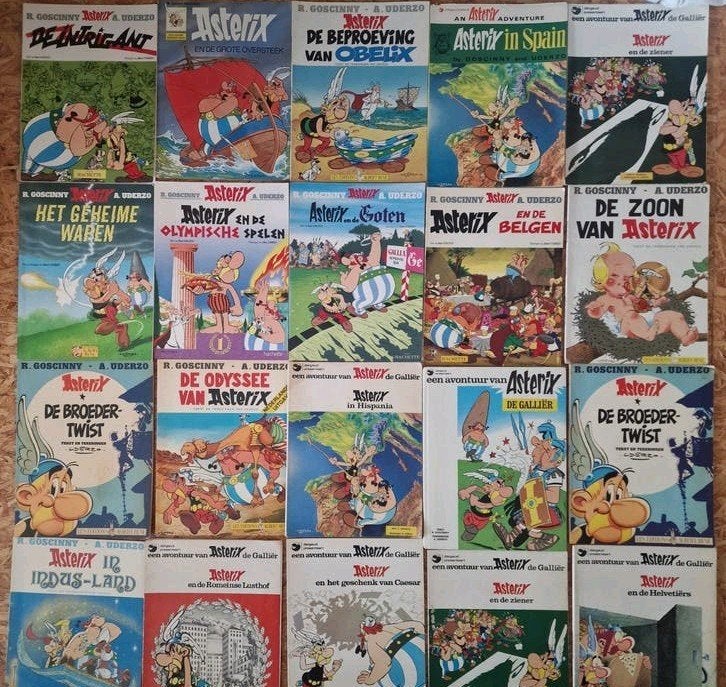 20x Asterix en Obelix stripboeken - Complete collectie, Boeken, Ophalen
