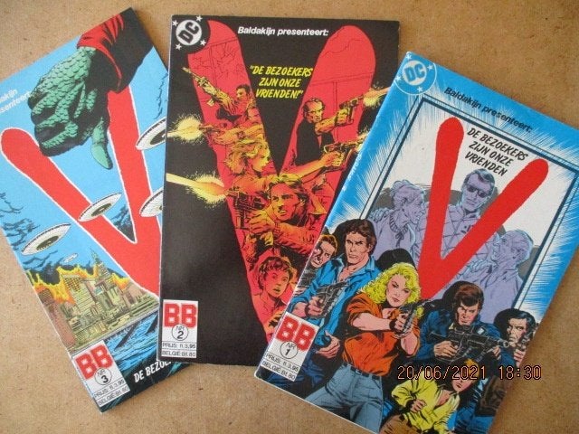 adv4496 v comics, Eén comic, Ophalen, Gelezen, Overige gebieden