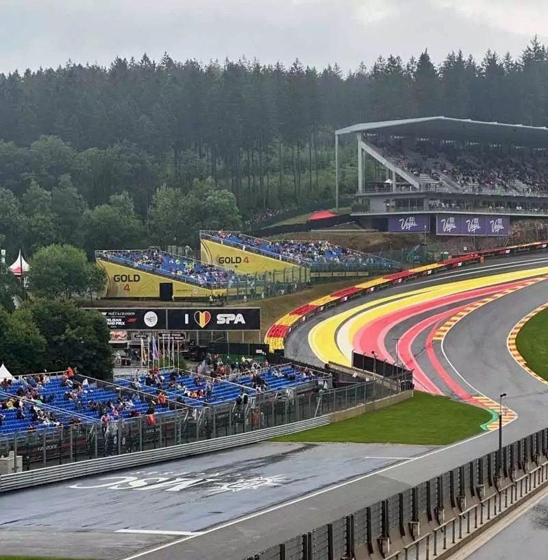 ticket F1 Spa Francorchamp - Goud 7 Ter, Eén persoon, Juli
