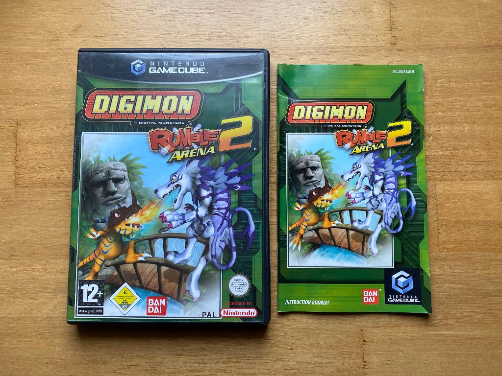 Digimon rumble arena gamecube, Spelcomputers en Games, Games | Nintendo GameCube, Avontuur en Actie, Ophalen of Verzenden, Zo goed als nieuw