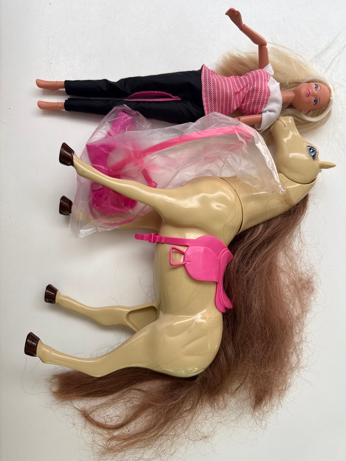 Barbie met paard - Speelset, Ophalen, Gebruikt, Barbie