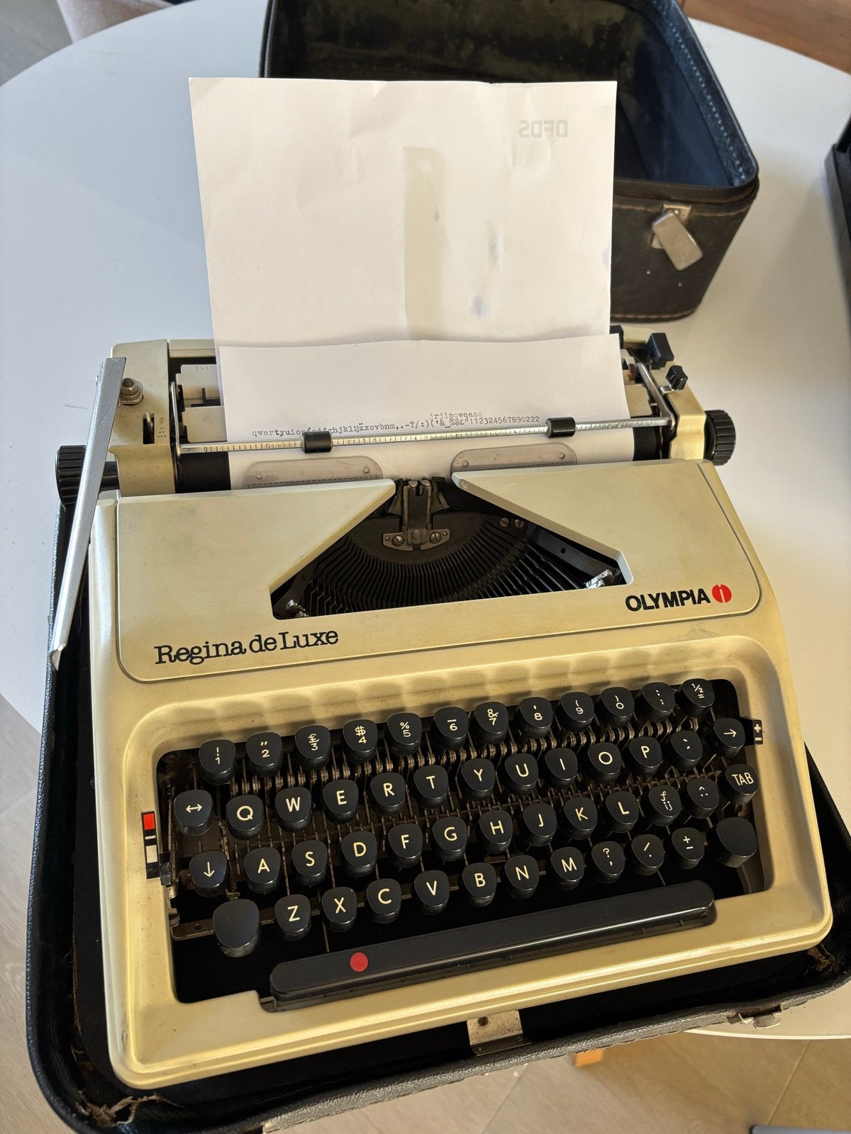 Olympia Regina de Luxe vintage, Diversen, Ophalen of Verzenden, Gebruikt