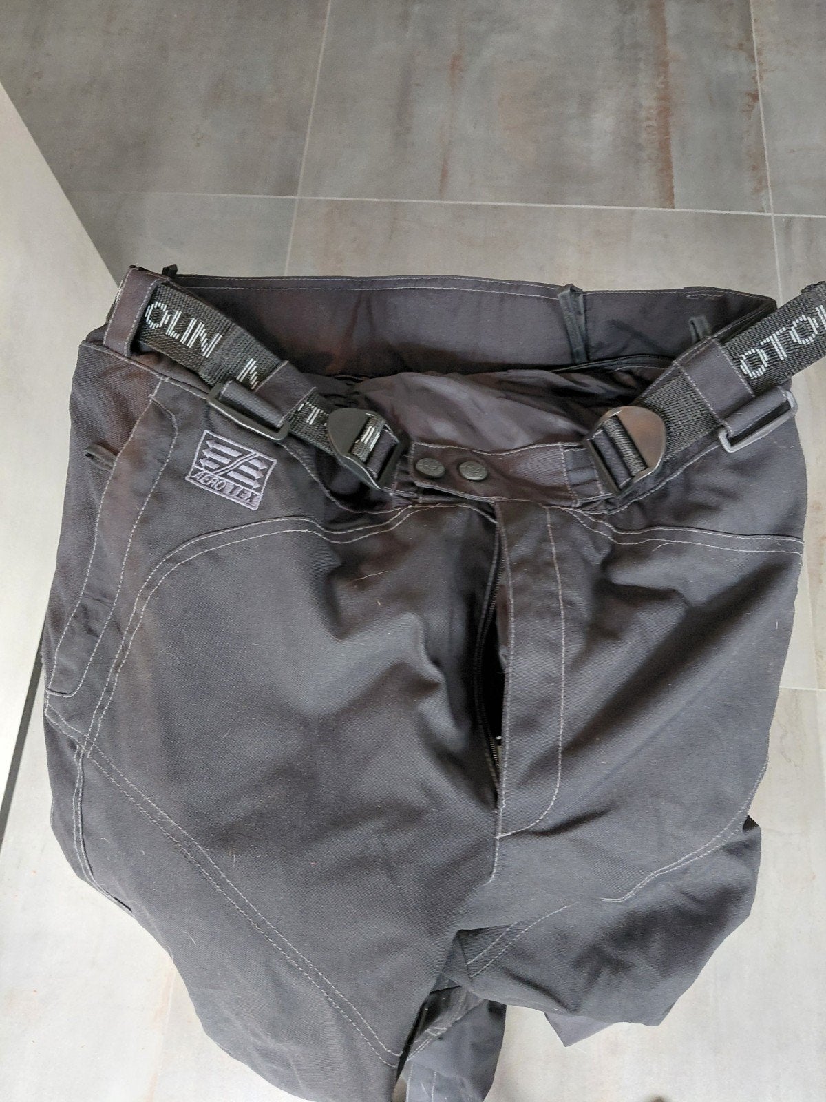 Motoline motorbroek XL met uitritsbare voering, Ophalen of Verzenden, Tweedehands, Broek | textiel