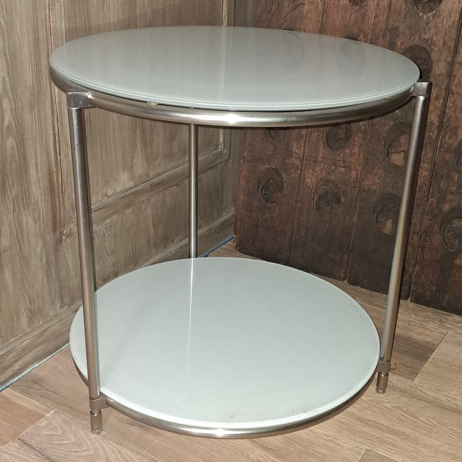 bijzettafel ikea Strind, Huis en Inrichting, Minder dan 55 cm, Rond, Ophalen, 45 tot 60 cm