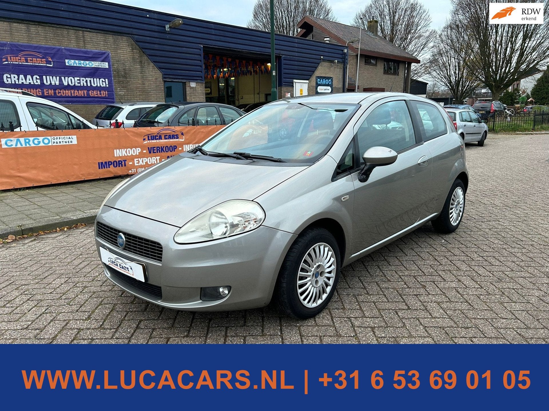 Fiat Grande Punto 1.2 Dynamic NIEUWE APK!, 1242 cc, 4 cilinders, Grande Punto, Origineel Nederlands