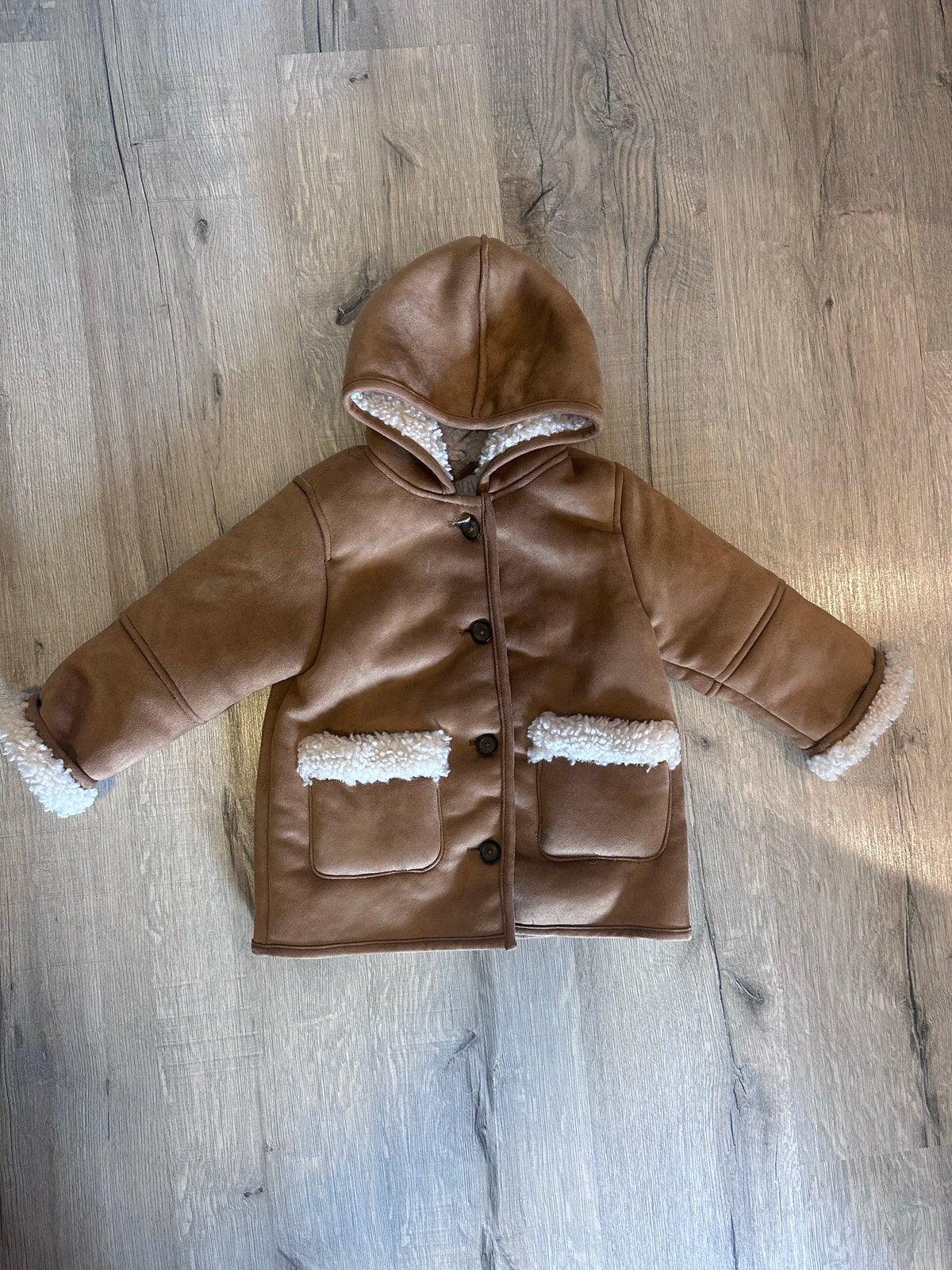 Zara Winterjas voor meisjes maat 104, Kinderen en Baby's, Kinderkleding | Maat 104, Zo goed als nieuw, Jongen of Meisje, Jas, Ophalen of Verzenden