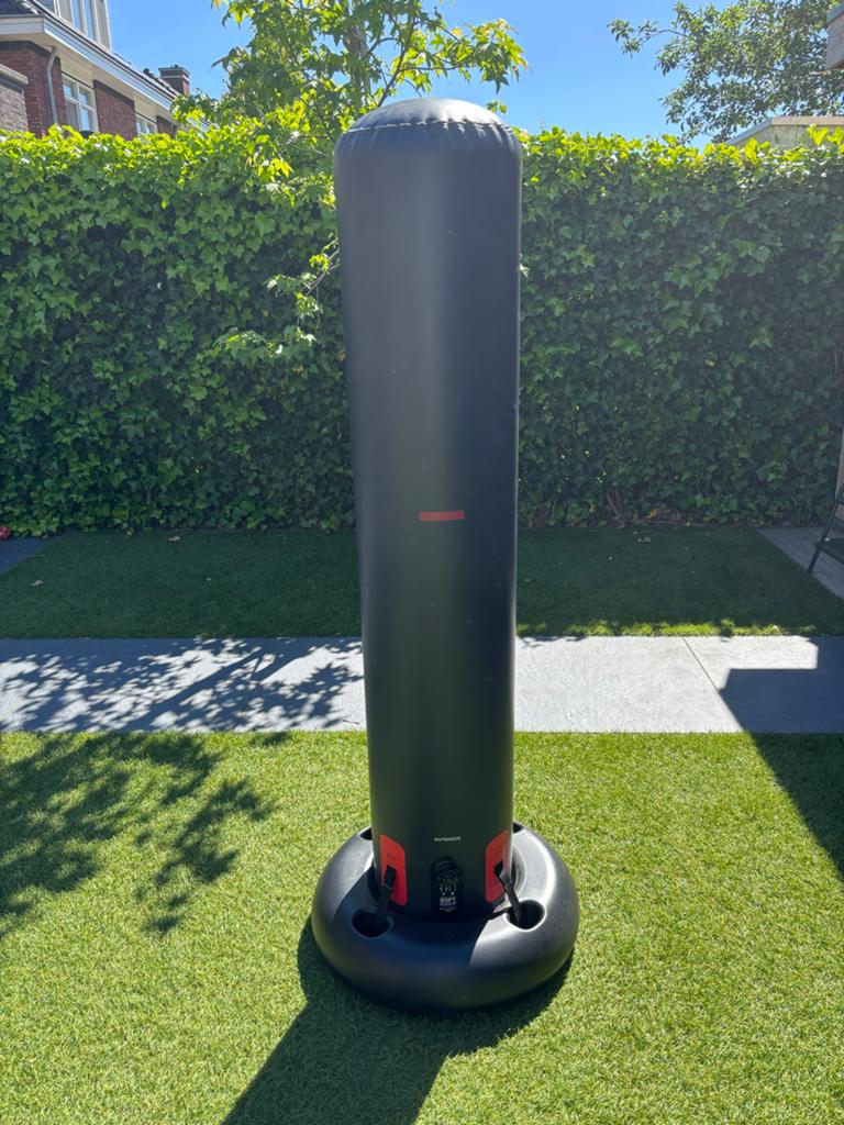 Outshock opblaasbare bokszak - Ideaal voor thuis trainen, Sport en Fitness, Ophalen, Gebruikt, Bokszak