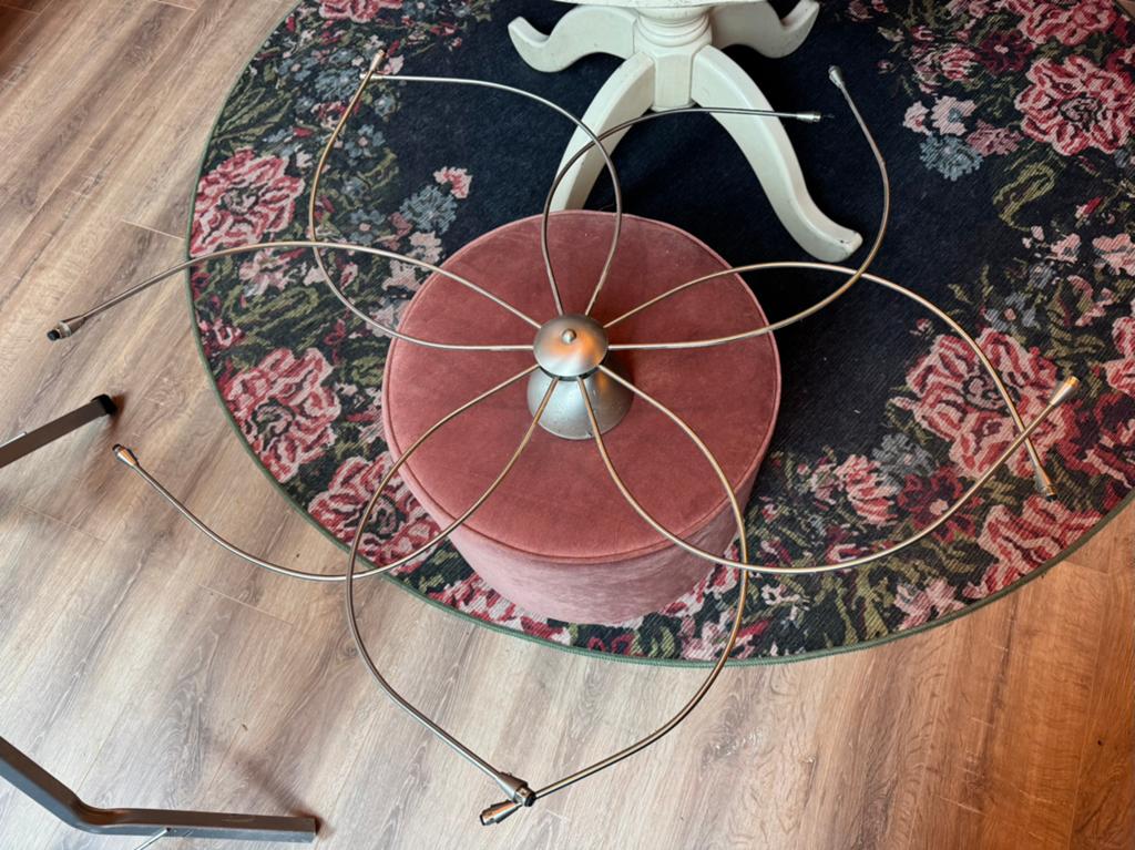 Harco Loor ‘bloem’ plafondlamp, Ophalen, Gebruikt