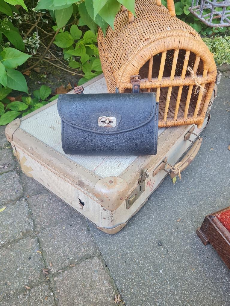 Vintage kleiner sleets koffertje, Ophalen of Verzenden