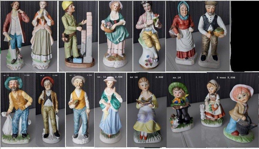 15 nostalgische beeldjes va 2,50 - 5,00€ /(30,00€ alles), Ophalen of Verzenden, Zo goed als nieuw