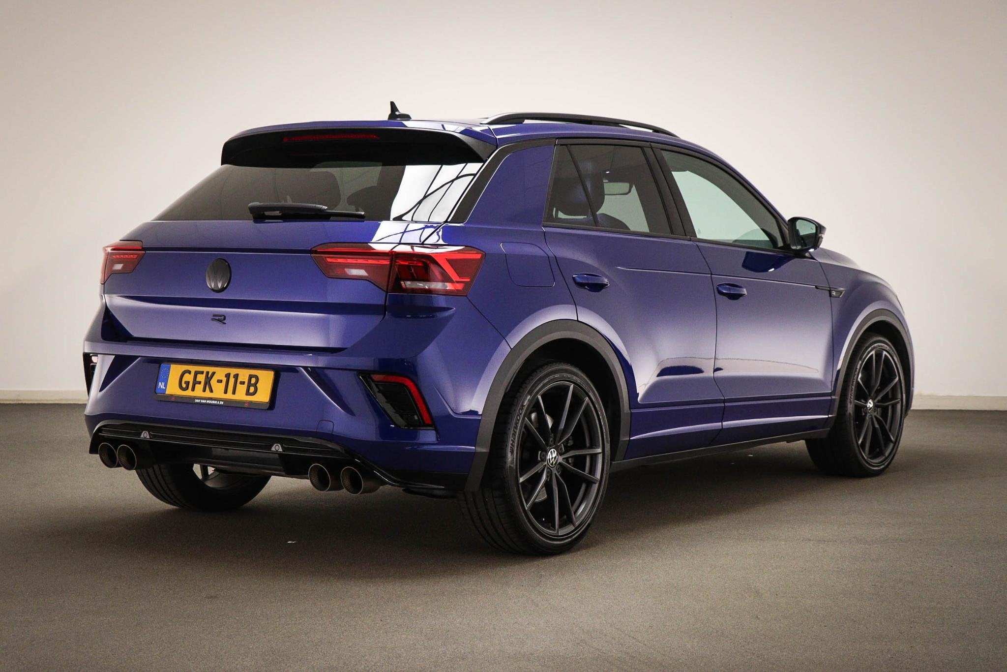 Volkswagen T-Roc 2.0 TSI 4Motion R | PANORAMADAK | BEATS | D, Automaat, Gebruikt, 4 cilinders, Blauw