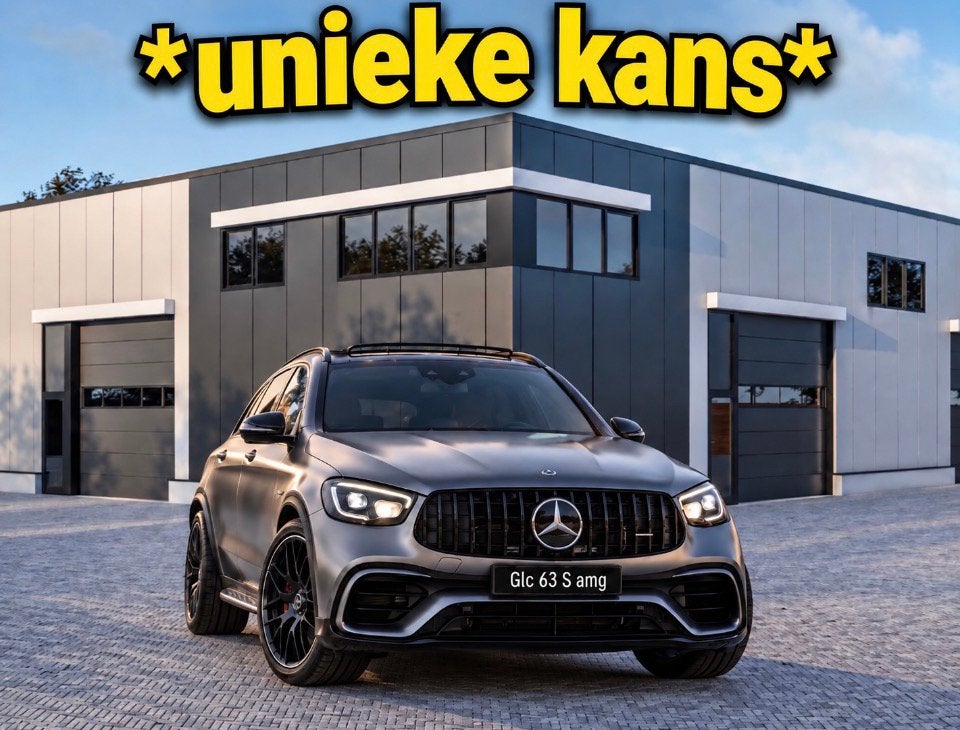Mercedes glc 63 s amg facelift 2019 burmester 3 D, Auto's, Particulier, Te koop