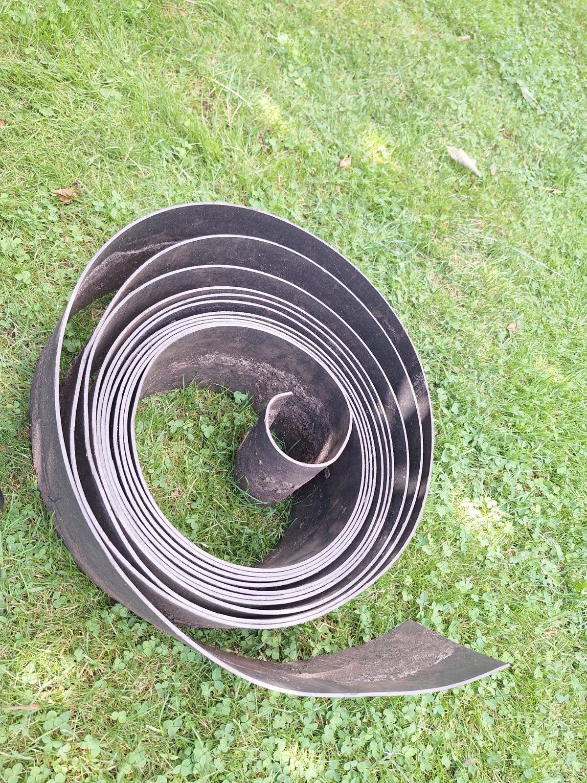 7 meter kunststof afscheiding voor tuin, Ophalen