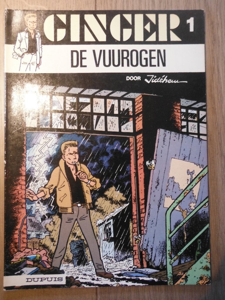 Ginger 1. De Vuurogen., Boeken, Eén stripboek, Ophalen of Verzenden, Gelezen