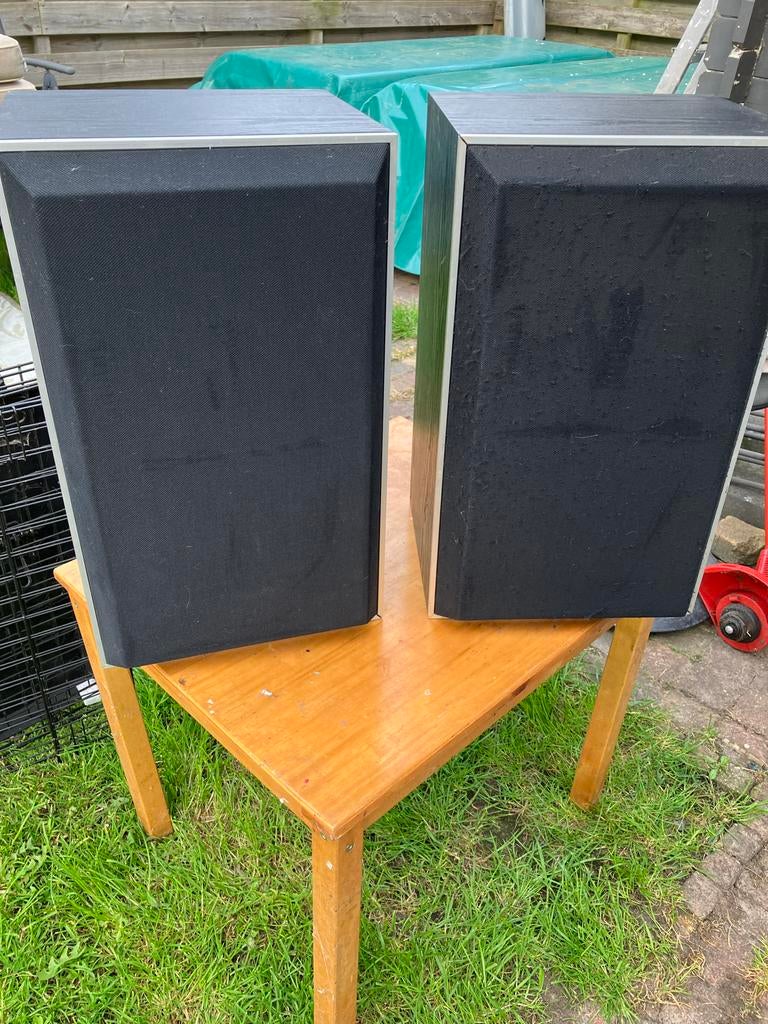 Jamo Power 120 Speakers - Made in Denmark, Ophalen, Gebruikt, 120 watt of meer, Front, Rear of Stereo speakers