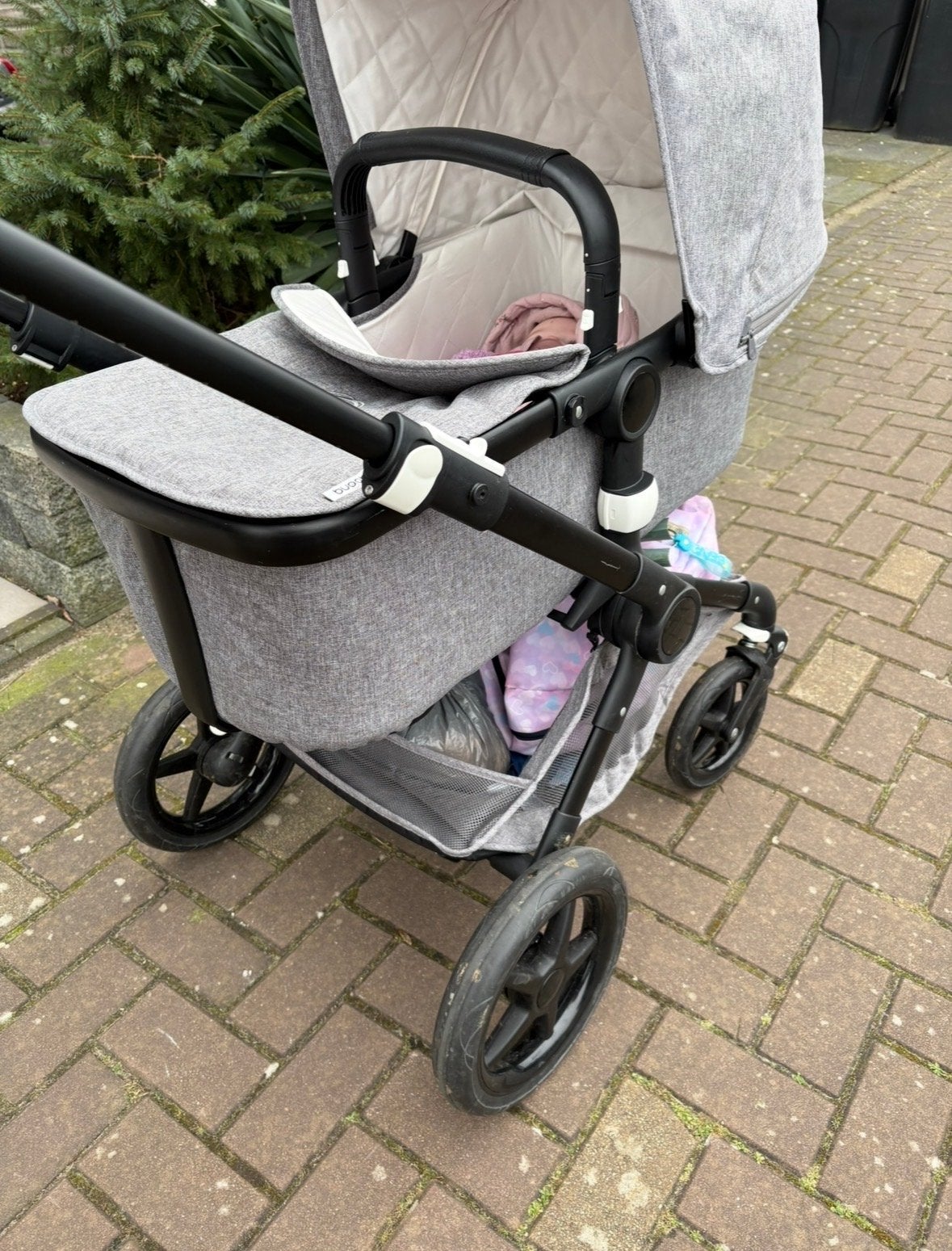 Buggaboo kinderwagen met Maxi-Cosi adapters en FamilyFix, Ophalen, Gebruikt, Overige merken, Isofix