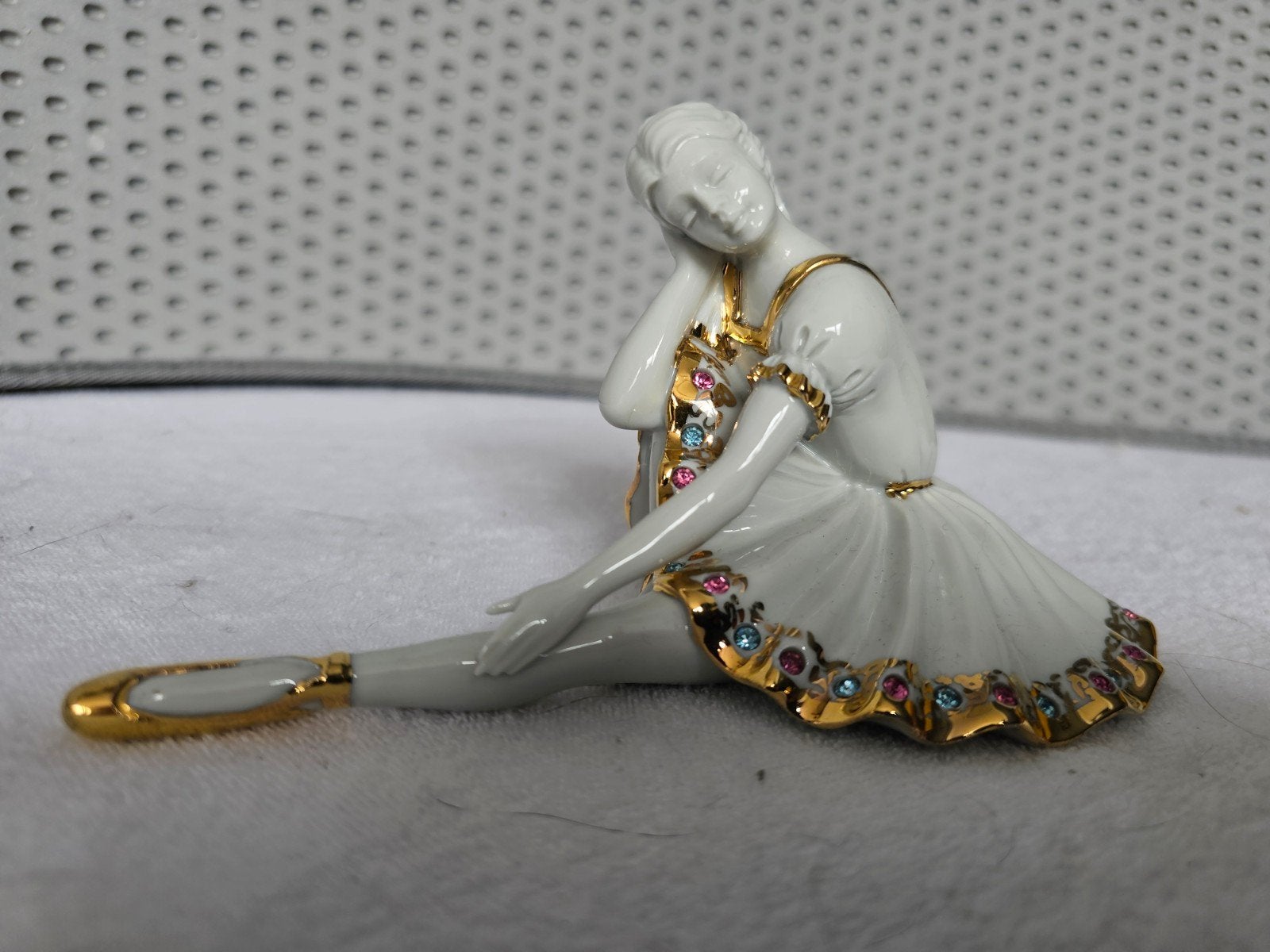 Collezione R.G. Ballerina beeldje met Swarovski kristallen, Verzamelen, Ophalen of Verzenden, Zo goed als nieuw, Mens