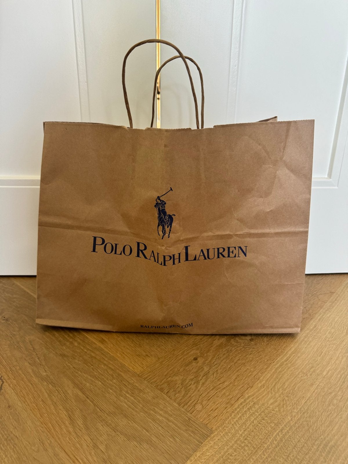 Ralph Lauren papieren tas, Ophalen of Verzenden, Nieuw, Bruin, Overige typen