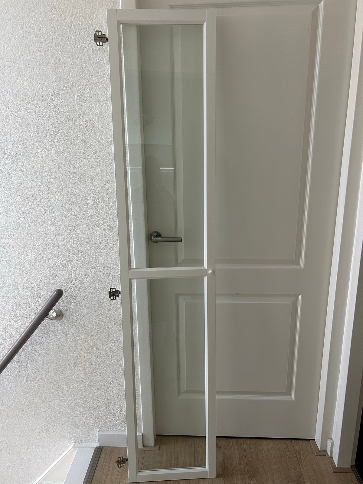 Ikea Billy vitrinedeuren (2 stuks) - perfecte staat, Ophalen, Minder dan 50 cm, 200 cm of meer, Ikea Billy