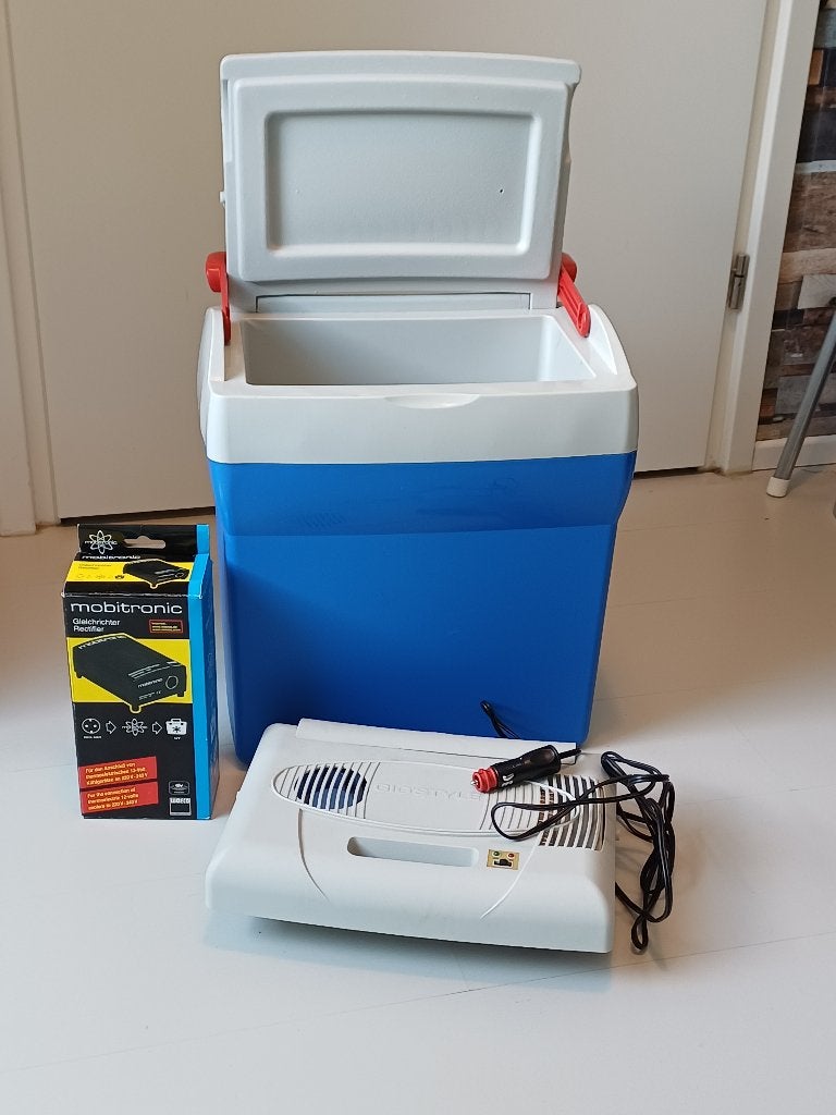 Elektrische koelbox, Caravans en Kamperen, Ophalen of Verzenden, Zo goed als nieuw, Koelbox, Elektrisch