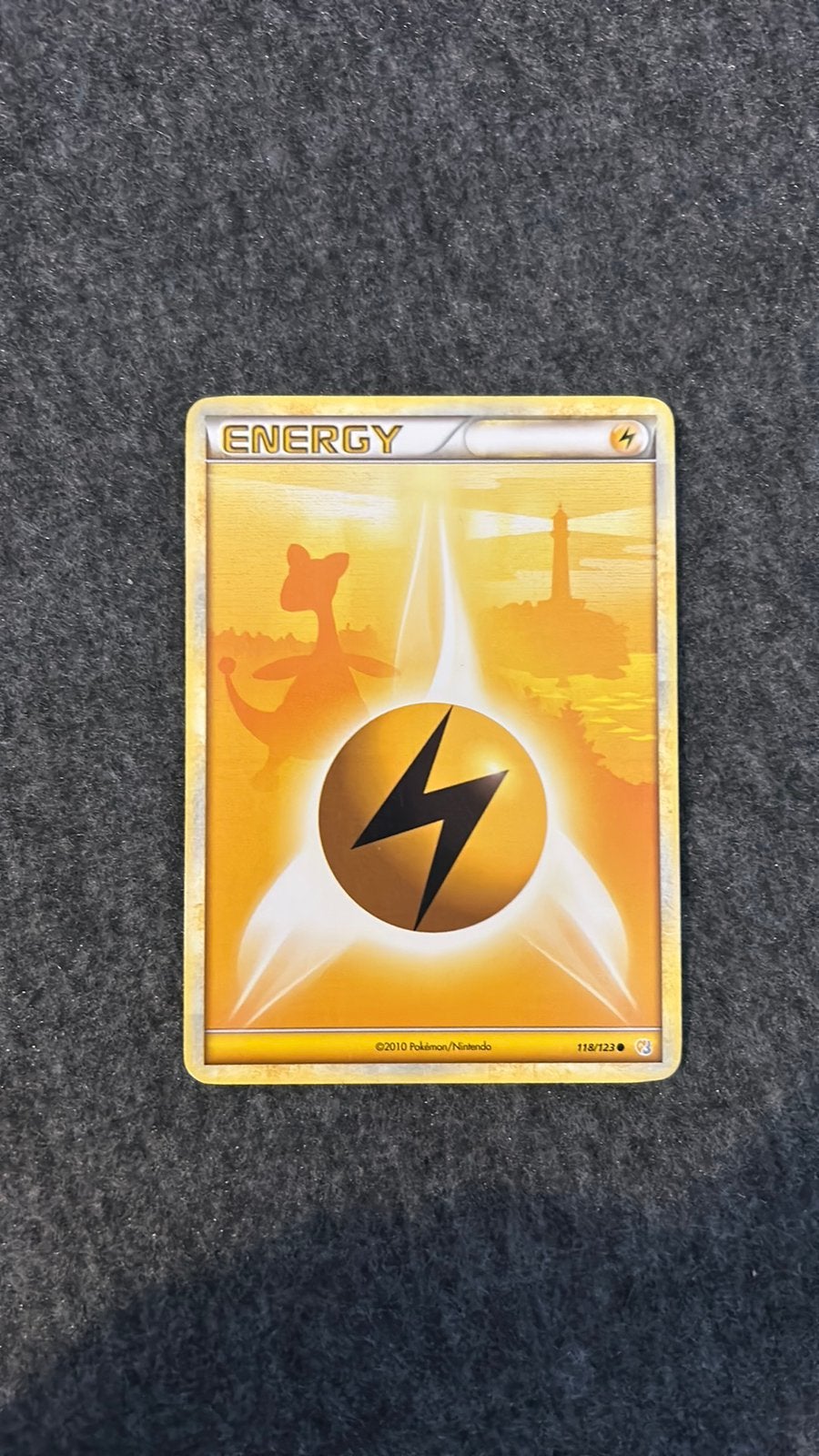 Lightning Energy 118/123 Heartgold Soulsilver, Ophalen of Verzenden, Zo goed als nieuw