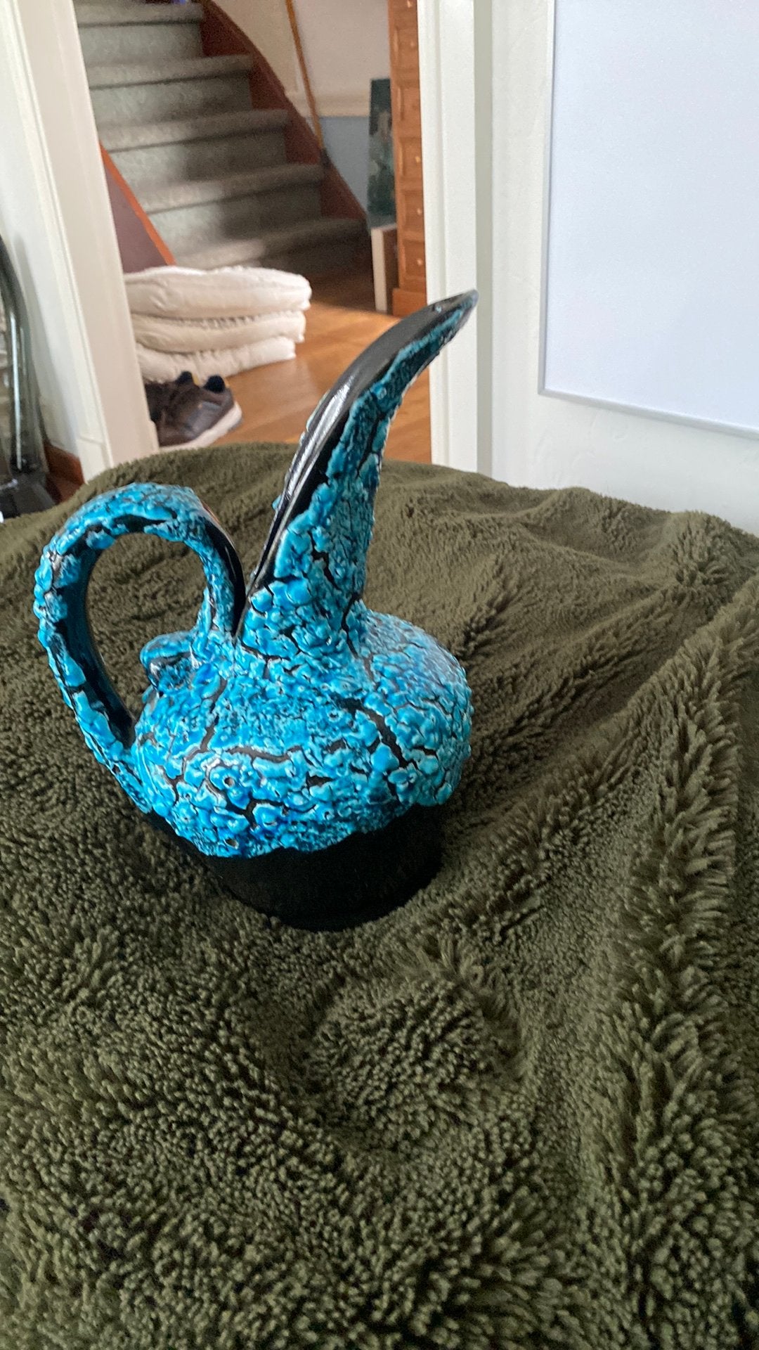 Vallaurus snavelkan  turquoise kleur, Ophalen of Verzenden